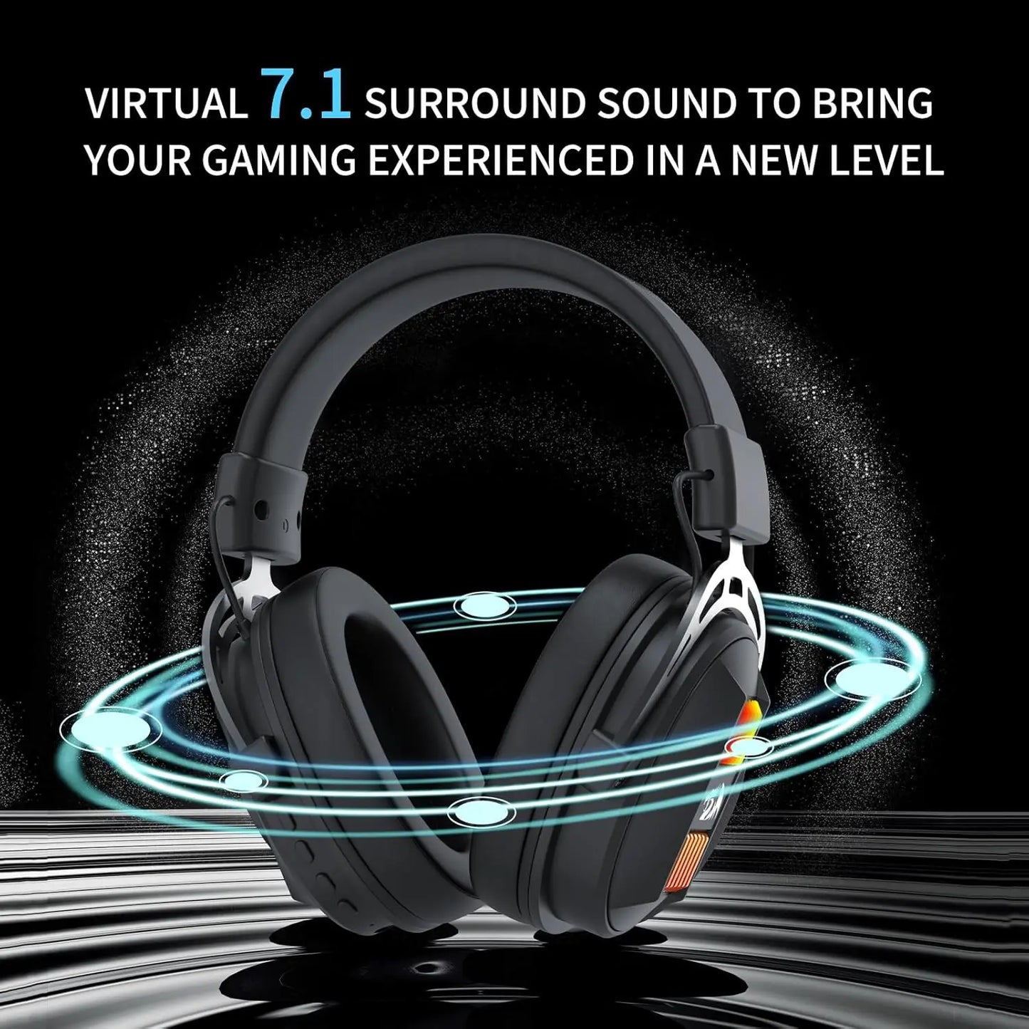 Redragon H375 Wired Gaming Headset With 7.1 Surround Sound USB