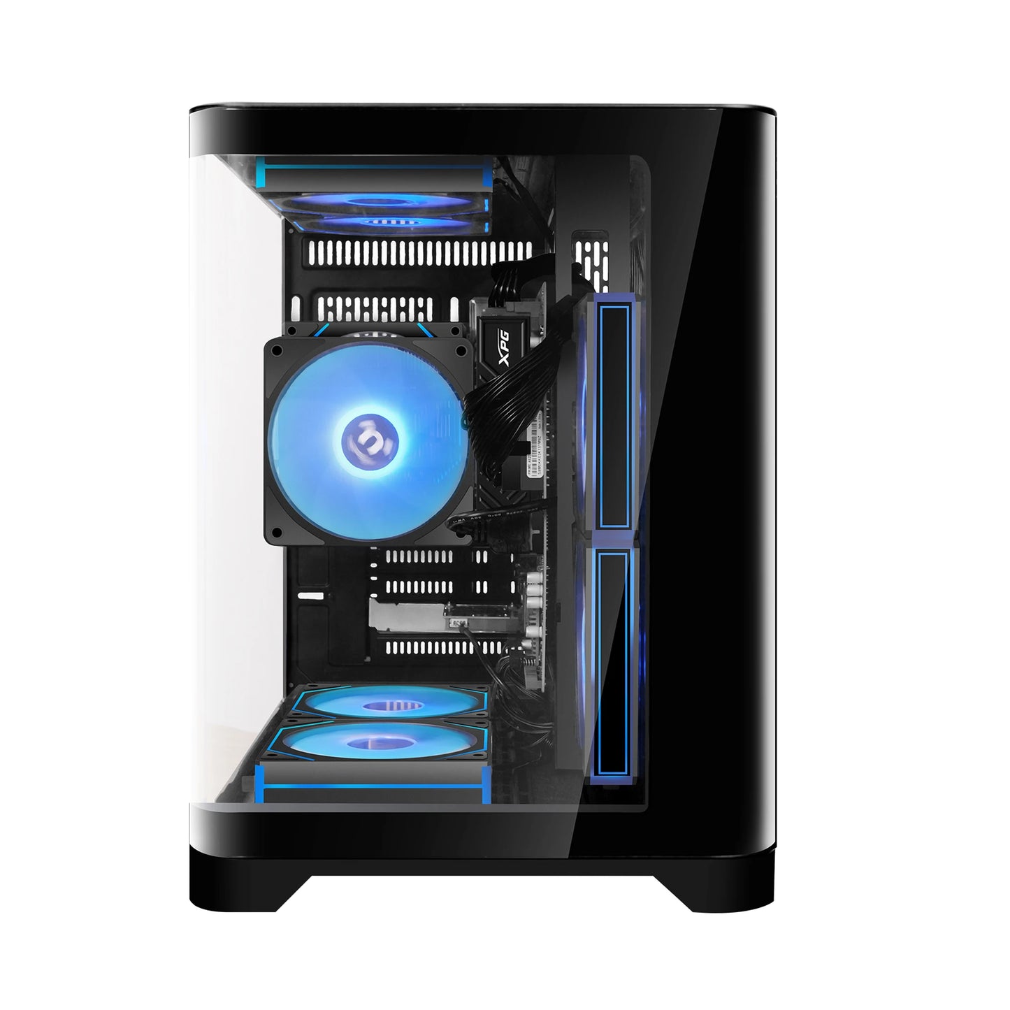 YEAH MAGIC AMD Ryzen 5 5600GT Gaming Desktop 16GB(8G*2) DDR4 3200 1T NVME SSD ARGB 7 Fans Win 11 Home Gamer Desktop PC in US