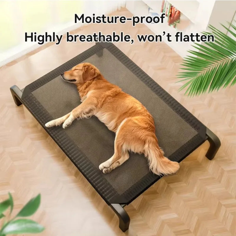 Elevated Outdoor Dog Bed For Large Pets Moisture Proof Non Slip