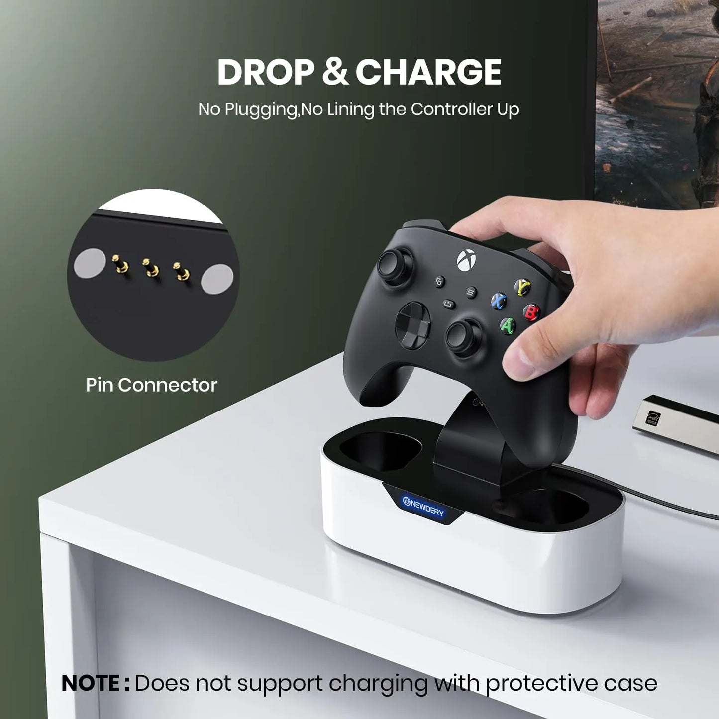 Newdery Xbox Controller Charging Dock for Series X S