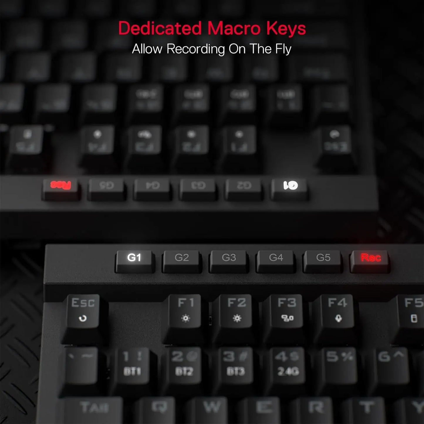 Redragon K580 PRO Wireless RGB Gaming Keyboard Linear Red Switch