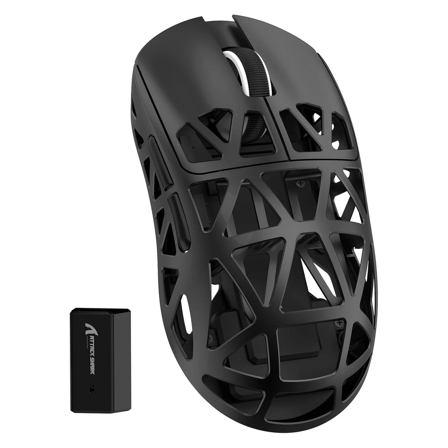 Attack Shark R2 TriMode Programmable Mouse With PAW3950 42000 DPI