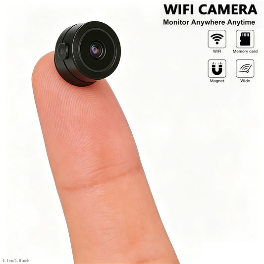 C6 Smart Color Night Vision Wireless Camera, Home HD Monitor, Human Detection Auto Light On, Two-Way Audio WiFi Camera with Phone Remote