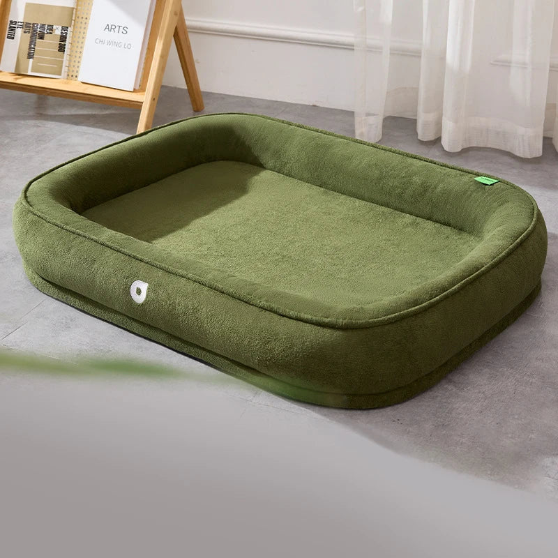 Double-Sided Dog Bed Large Extra Large Dog House Sofa Kennel Soft Fleece Pet Dog Cat Winter Warm Bed S-2XL Pet Accessories