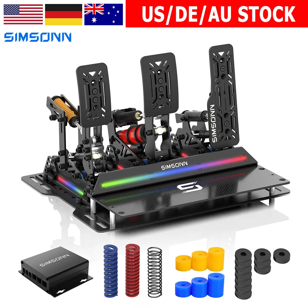 Simsonn Pro X Ultra Sim Racing Pedals With VAM RPO