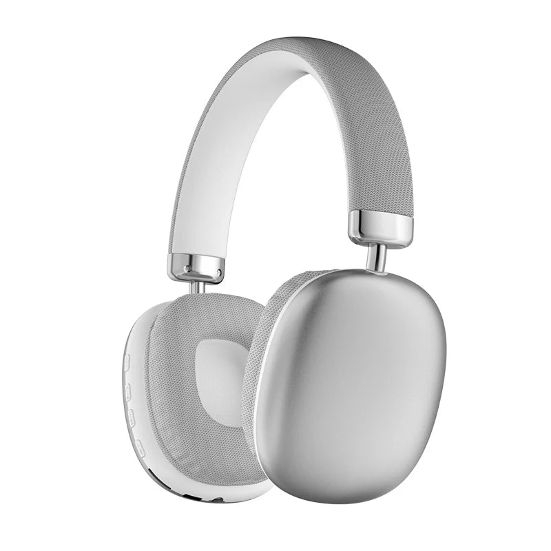 Foldable Bluetooth Over Ear Headphones HiFi Wireless Headset With AUX