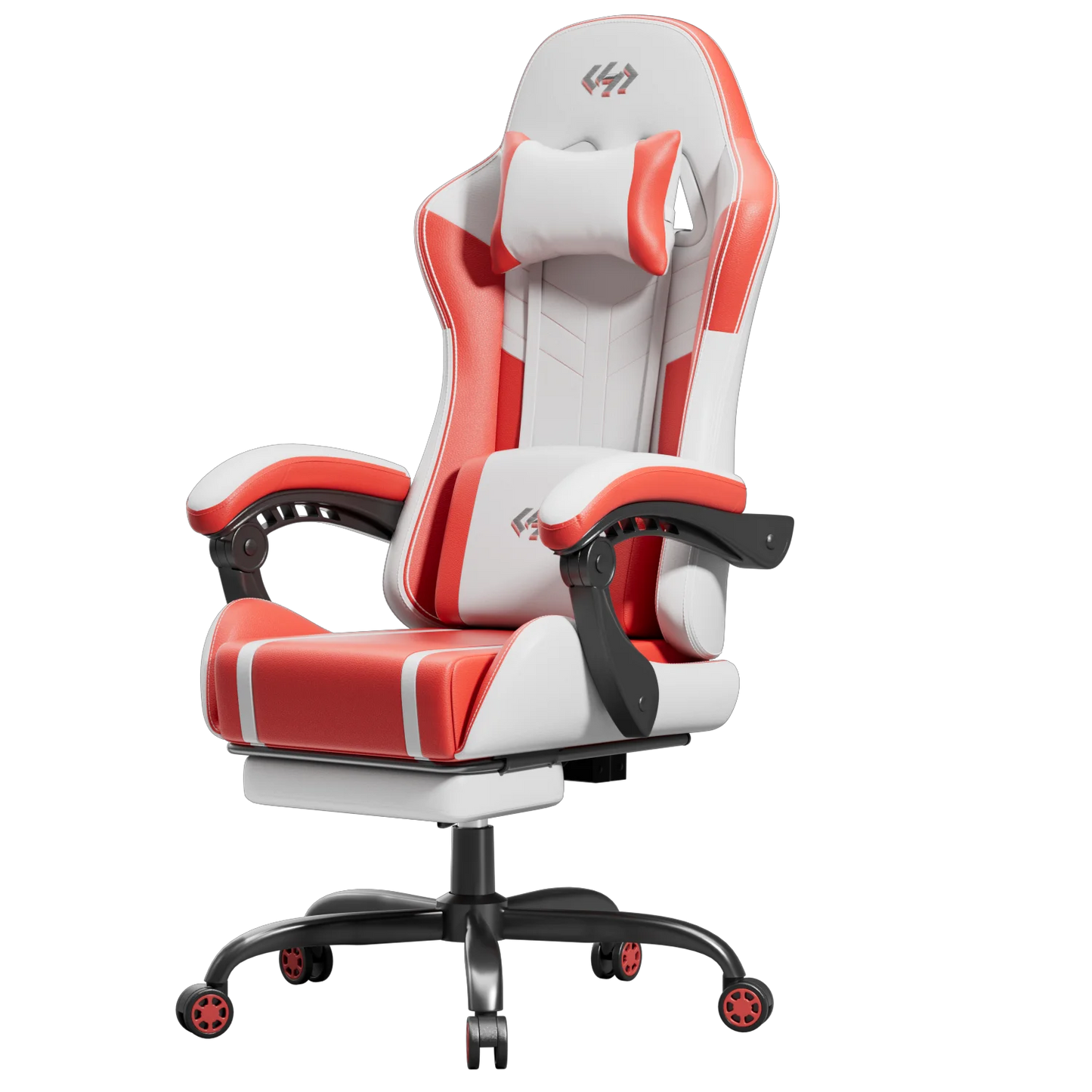 FRODROVIA Ergonomic Gaming Chair With Lumbar Massage And Adjustable Headrest