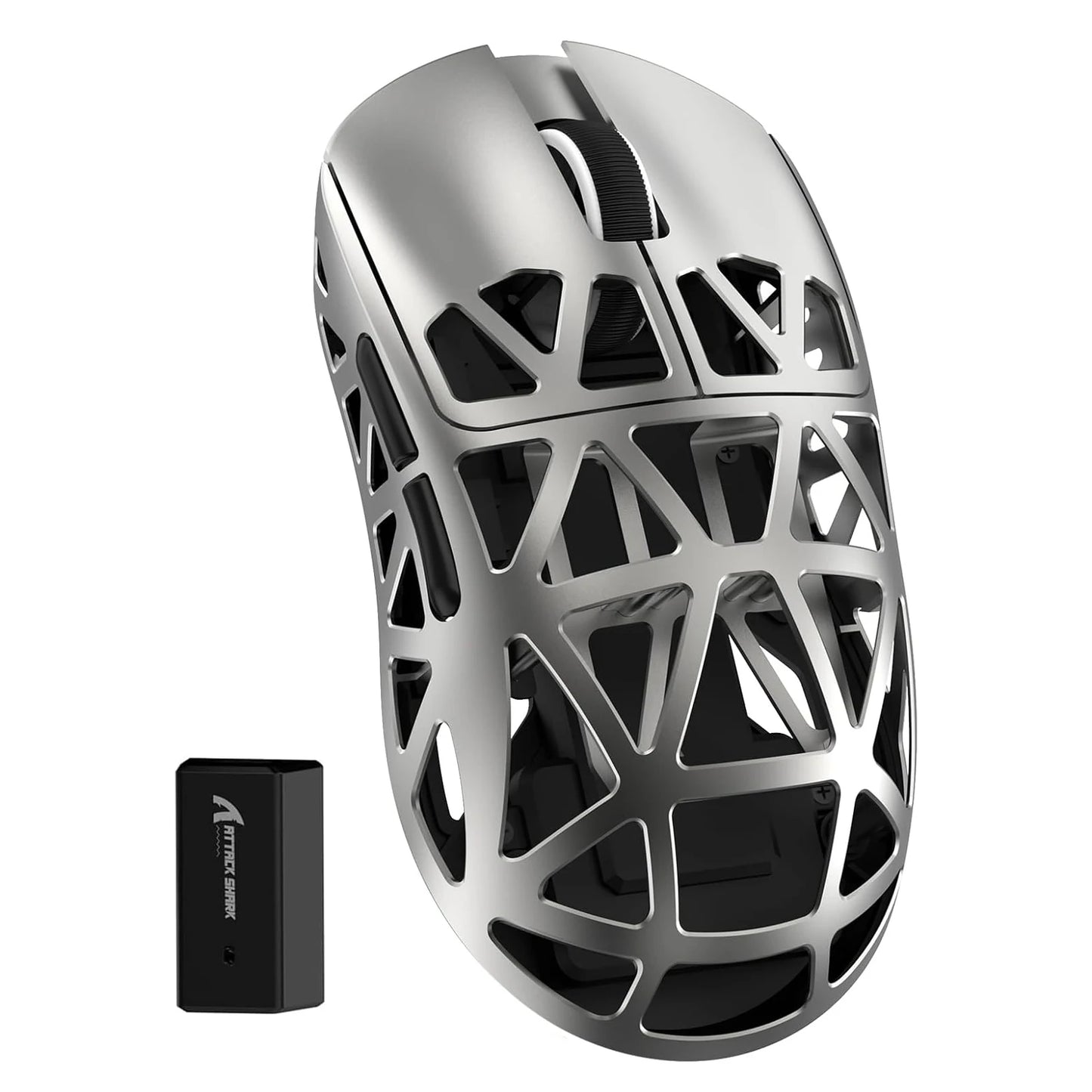 Attack Shark R2 TriMode Programmable Mouse With PAW3950 42000 DPI