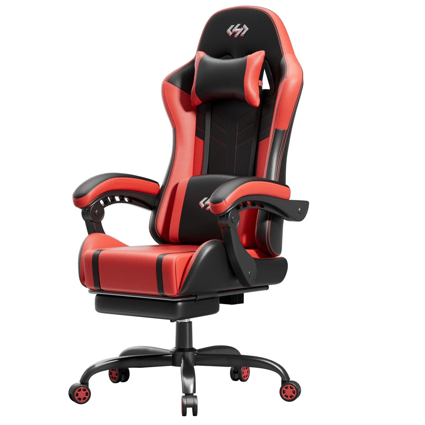 FRODROVIA Ergonomic Gaming Chair With Lumbar Massage And Adjustable Headrest