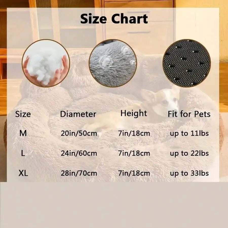 Pet Bed Pet Sofa Soft And Comfortable Bear Paw Pet Bed, Sleep Solution For Dogs And Cats. Comfortable Donut Dog Bed Luxurious Dog And Cat Pad Bed, Bring Cozy Warmth To Cats In Winter. Cute Home Decoration Comfortable For Indo