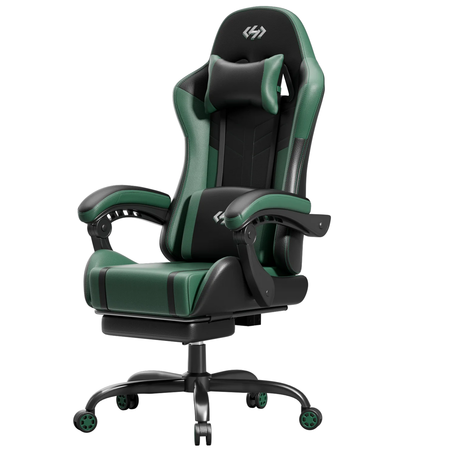 FRODROVIA Ergonomic Gaming Chair With Lumbar Massage And Adjustable Headrest