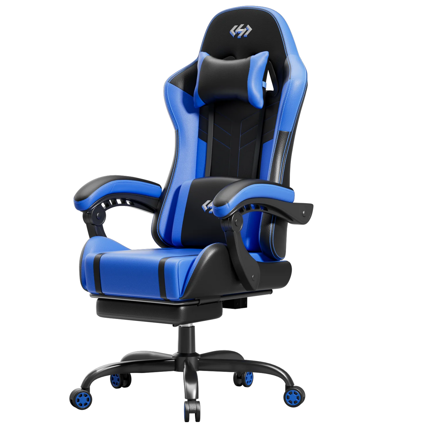 FRODROVIA Ergonomic Gaming Chair With Lumbar Massage And Adjustable Headrest