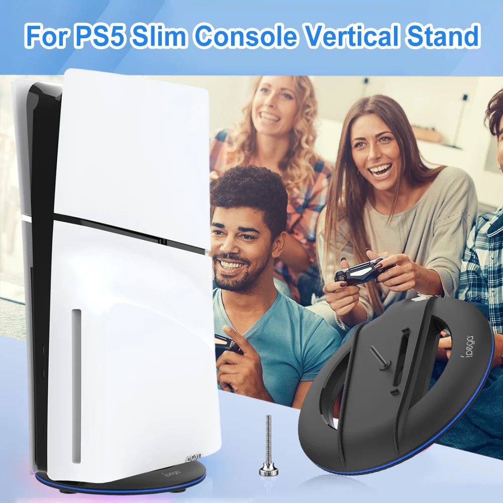APWIKOGER Vertical Stand For PS5 Slim Console Anti Slip Holder