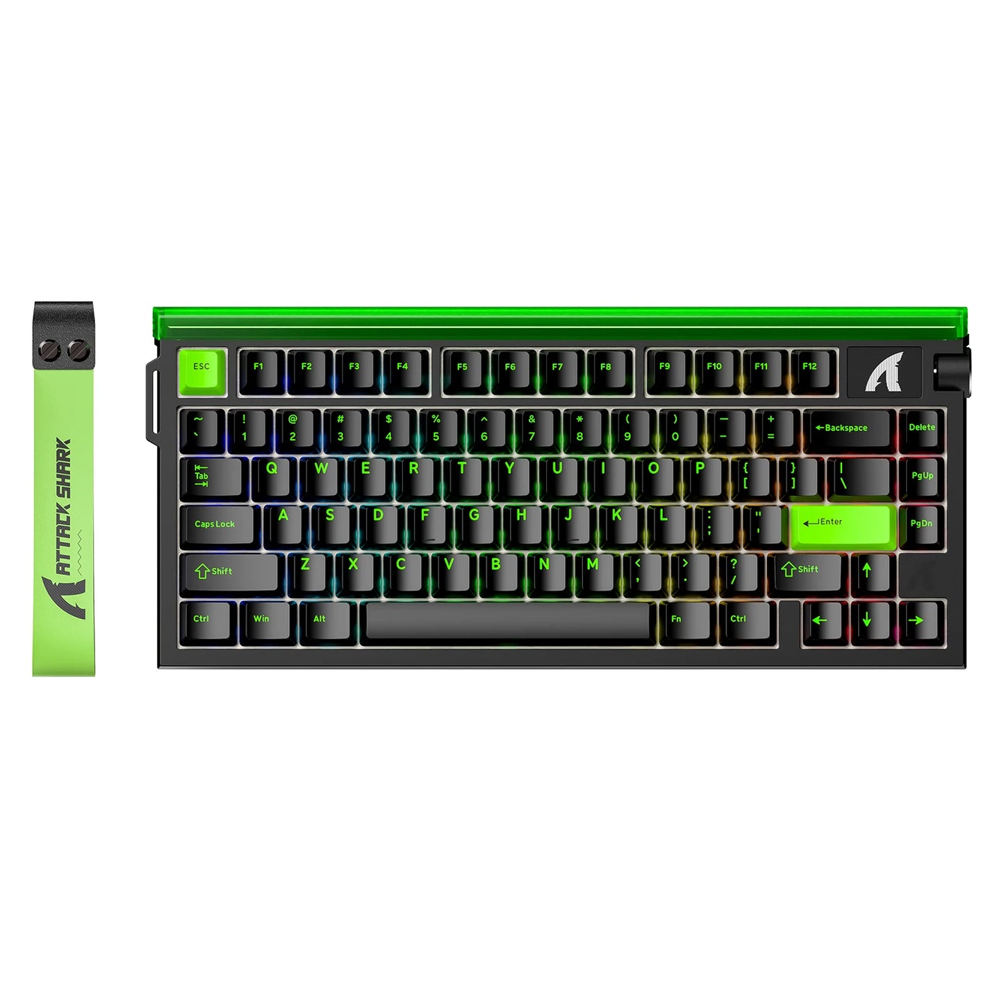 Attack Shark R85HE 75 Percent Hall Effect Mechanical RGB Keyboard