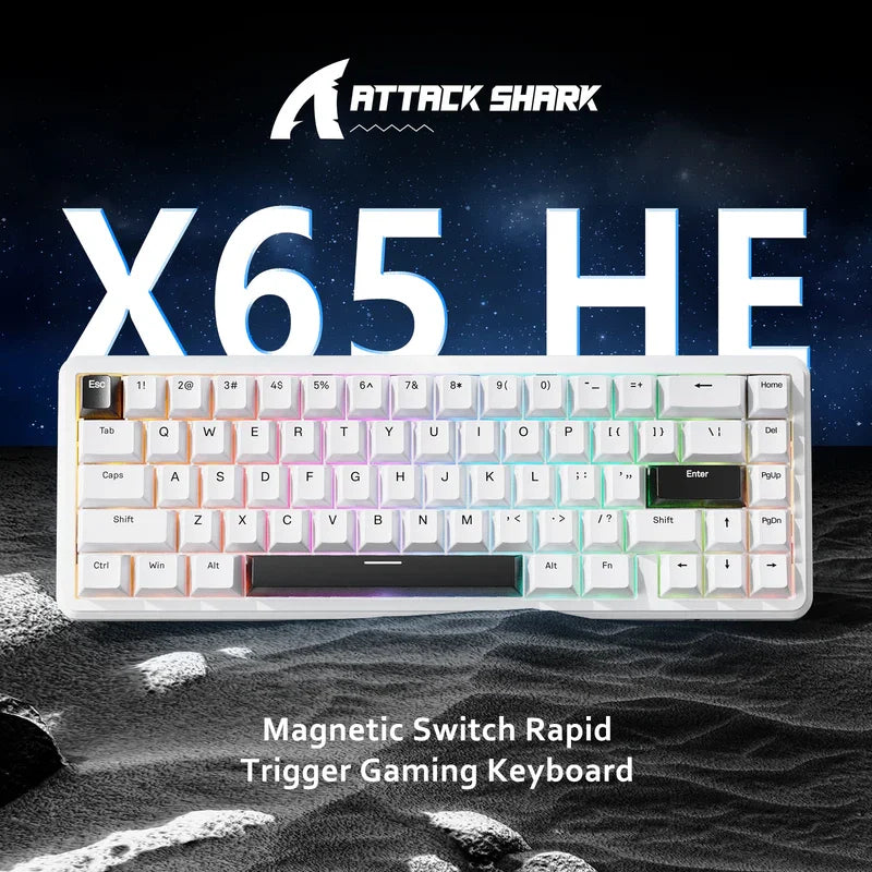 Attack Shark X65 65 Percent Keyboard With 8000 Hz Polling