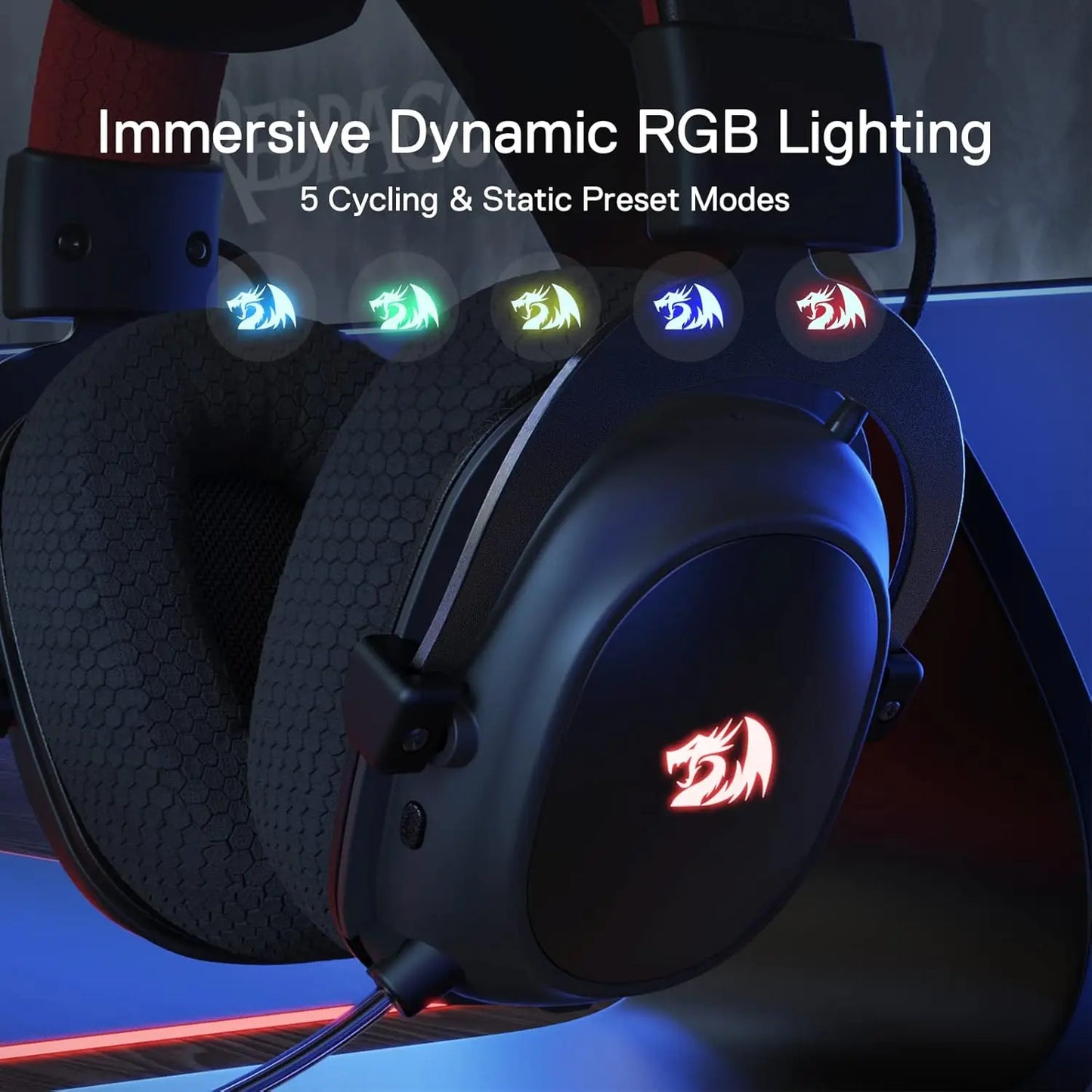 Redragon H510 PRO ZeusX Wireless Gaming Headset USB