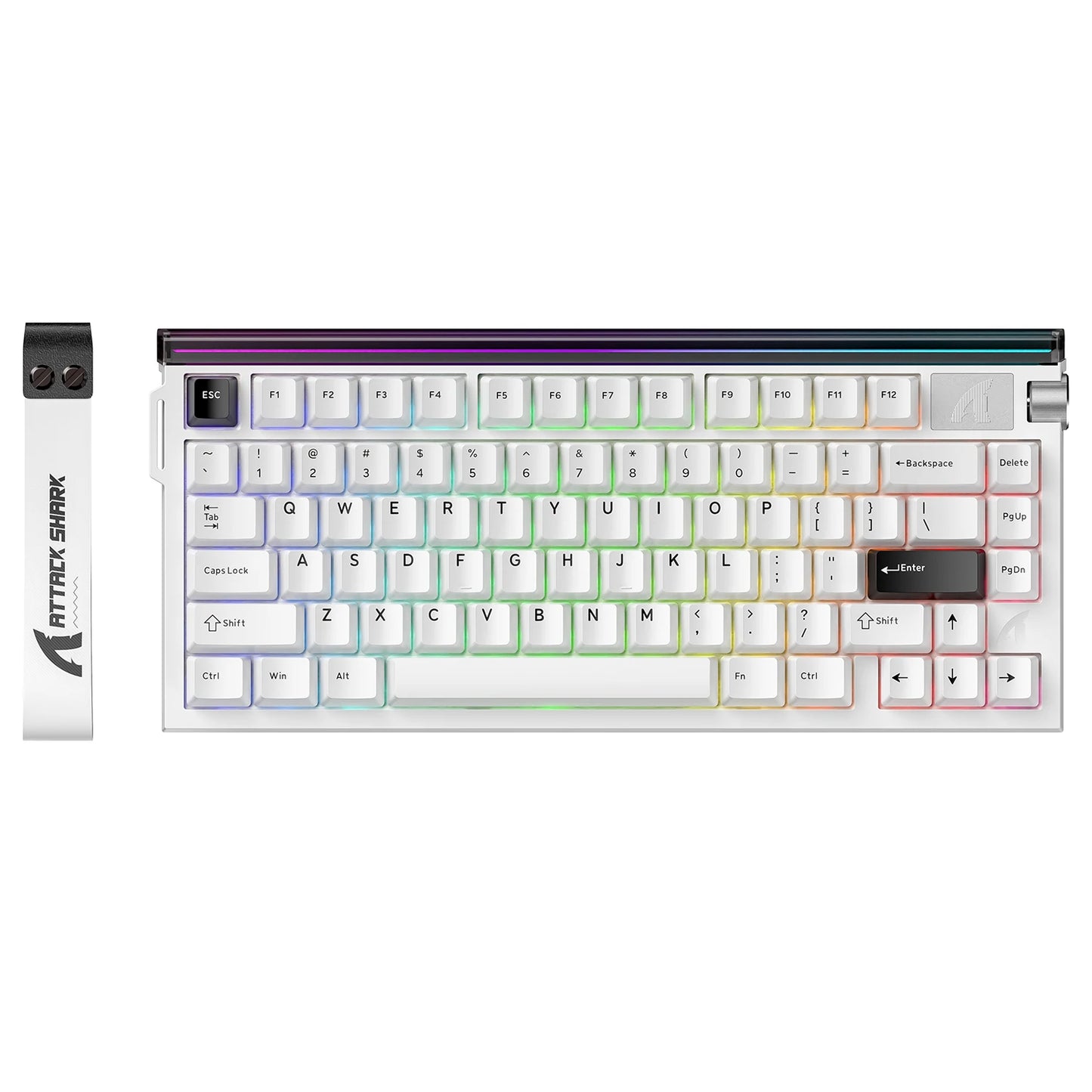 Attack Shark R85HE 75 Percent Hall Effect Mechanical RGB Keyboard