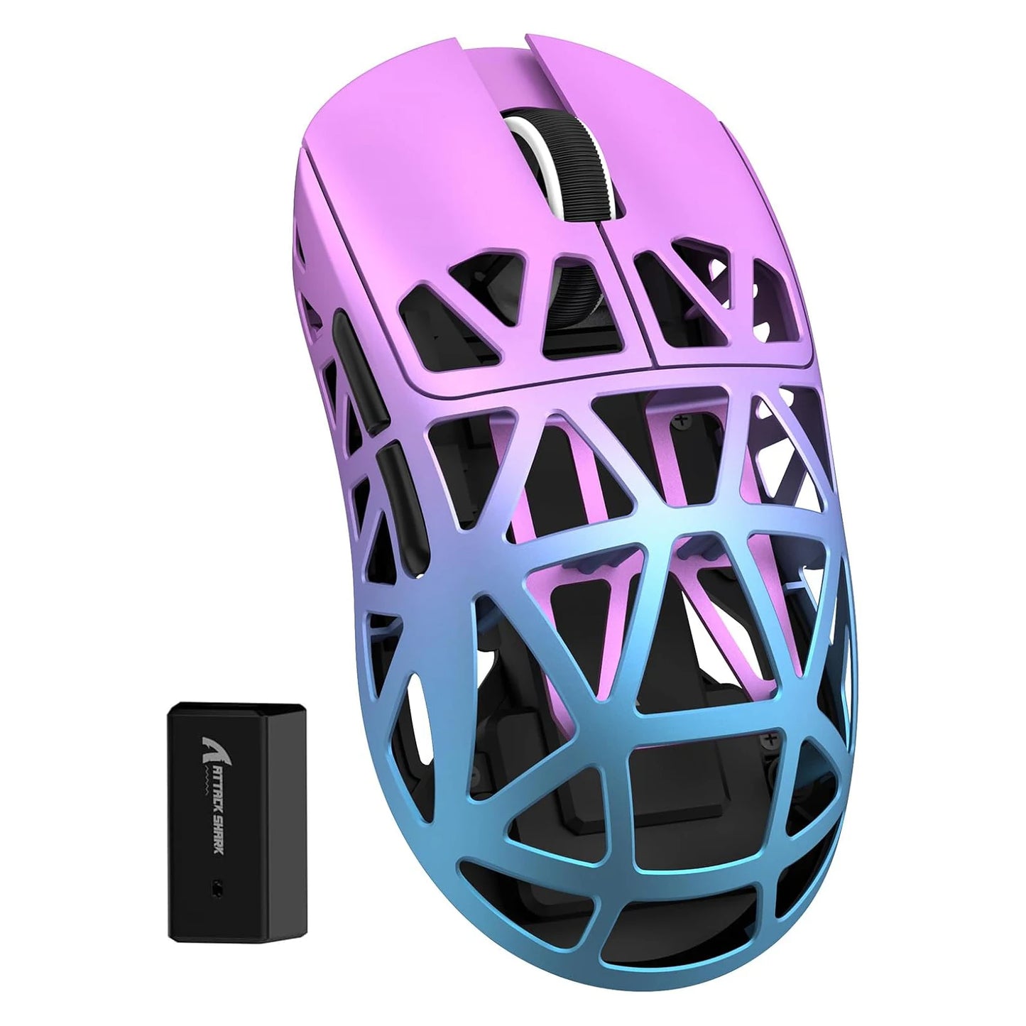Attack Shark R2 TriMode Programmable Mouse With PAW3950 42000 DPI