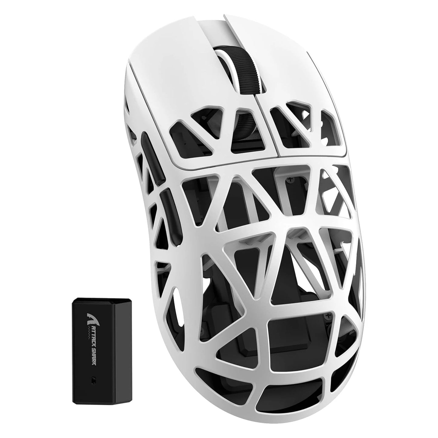 Attack Shark R2 TriMode Programmable Mouse With PAW3950 42000 DPI
