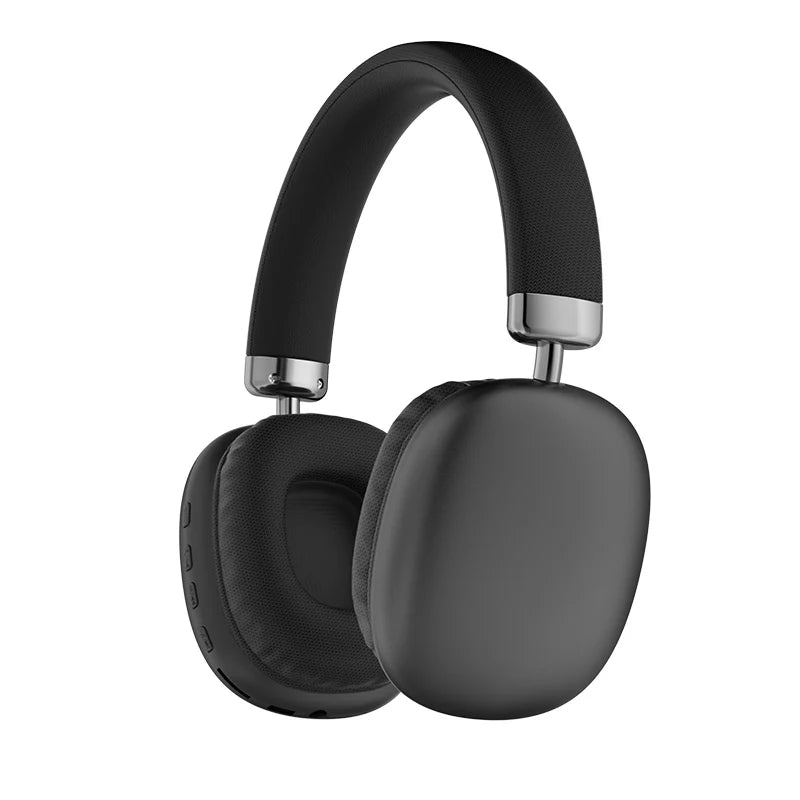 Foldable Bluetooth Over Ear Headphones HiFi Wireless Headset With AUX