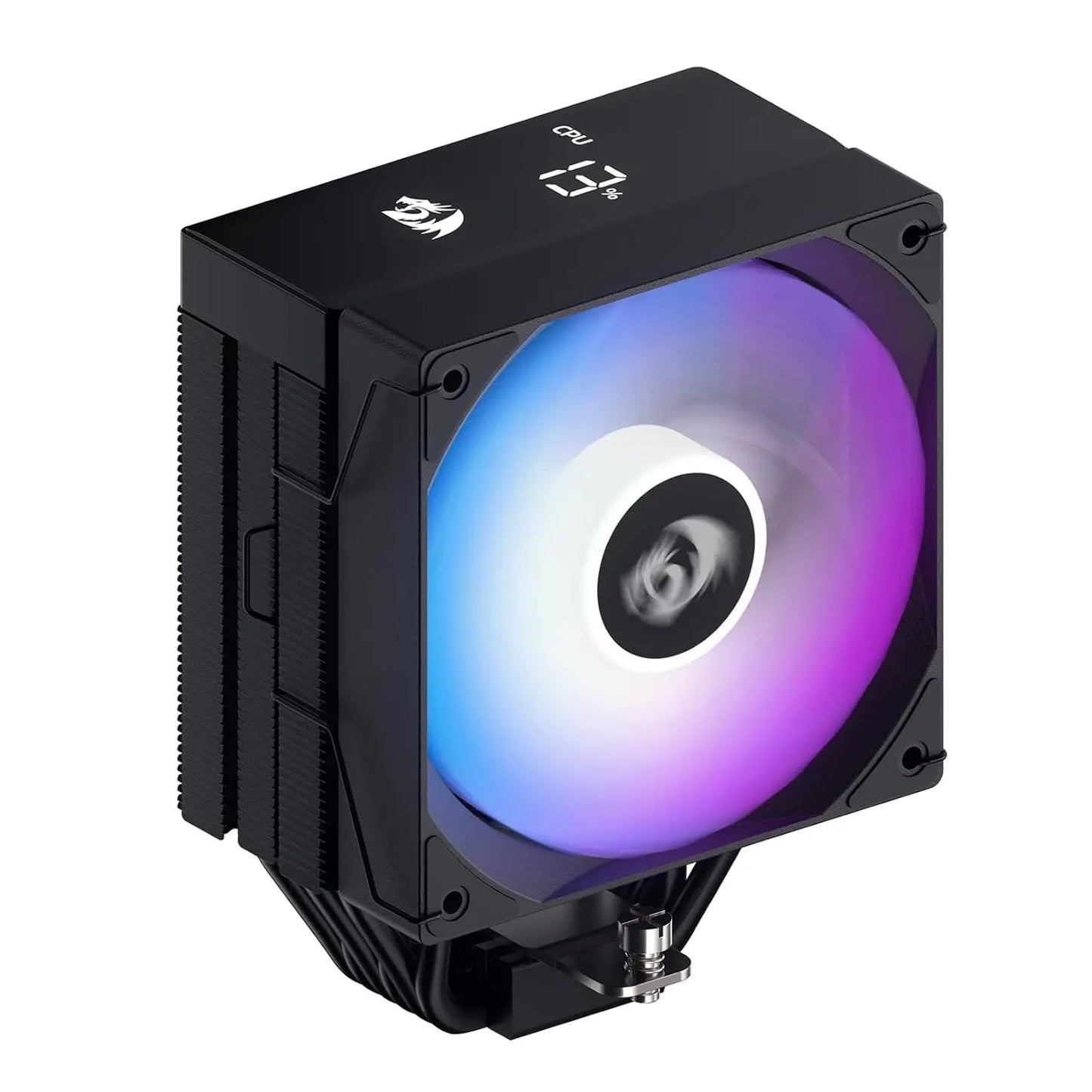 Redragon CC2312 CPU Cooler With Temperature Display ARGB Fans