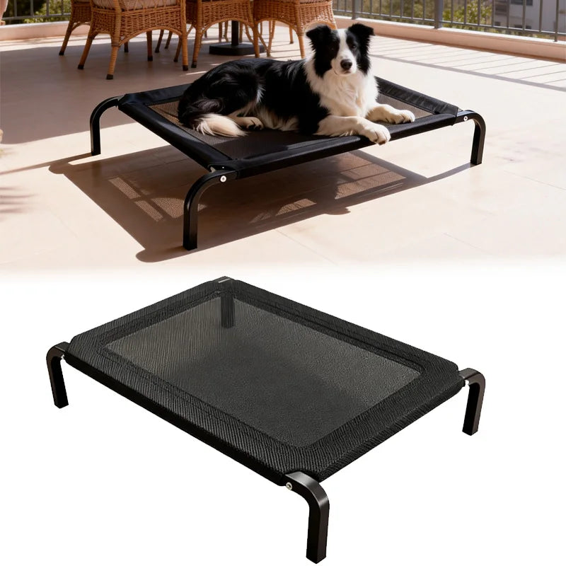 Elevated Outdoor Dog Bed For Large Pets Moisture Proof Non Slip